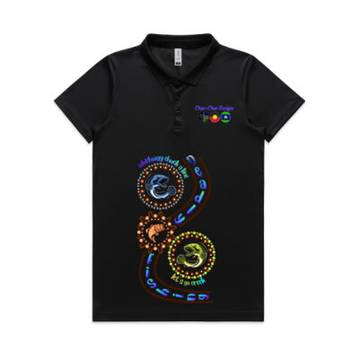 Char-char Indigenous designed corporate T-shirt (women's) Thumbnail